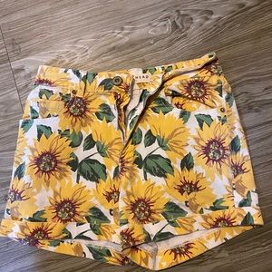 PacSun sunflower shorts